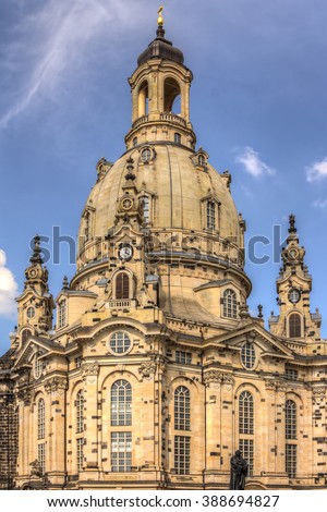 Church of our Lady in Dresden, Germany