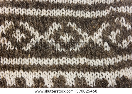 wool pattern