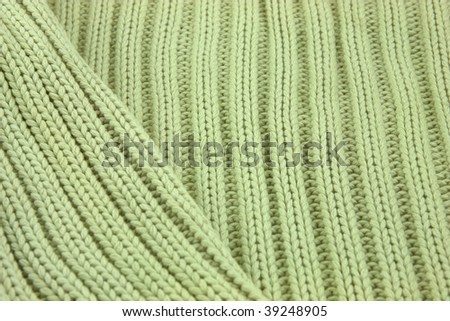  part of knitted wool
