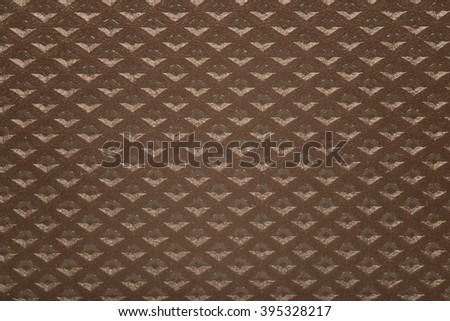 Brown synthetic fabric pattern swatch for backgrounds or abstract.