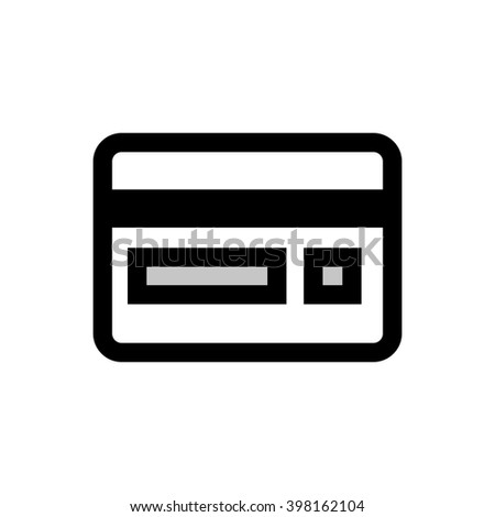 Credit card, payment line icon. Pixel perfect fully editable vector icon suitable for websites, info graphics and print media.
