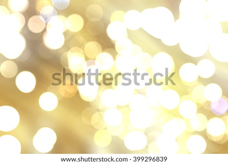 abstract background gold bokeh circles. Beautiful background with particles.
