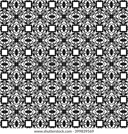 Ornament with black and white elements. 3

