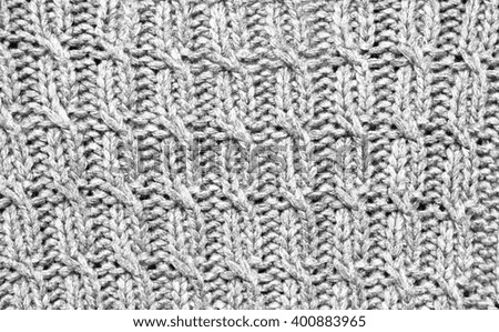 Grey woolen texture