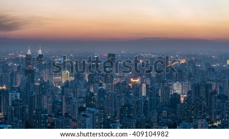 Shanghai Central business district
