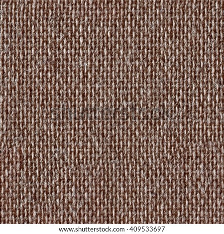 Brown canvas texture. Pattern. Seamless square texture. Tile ready.