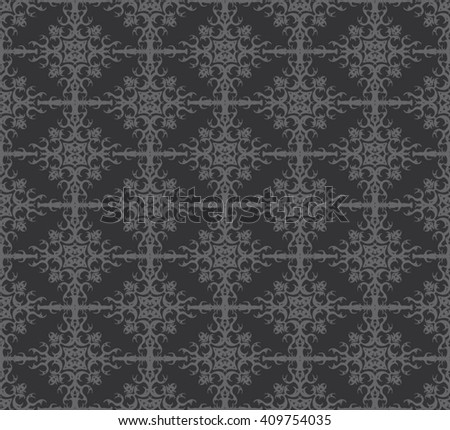 Pattern arabic gray