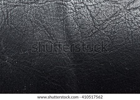 abstract background of black leather. texture