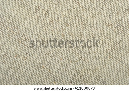 Close-up of canvas textured fabric cloth background