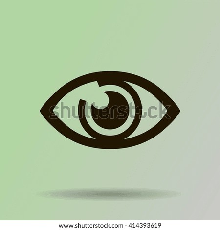 Eye sign icon