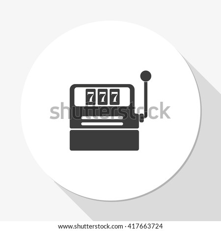 Slot machine icon.