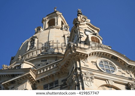church called Dresden Frauenkirche in Germany