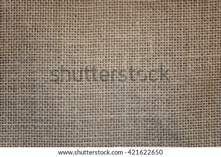 Sackcloth woven texture pattern background 