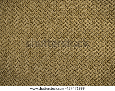 Fabric texture useful as a background vintage sepia