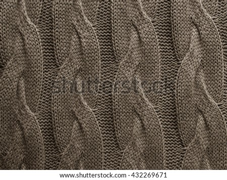 Handmade knitting wool texture background