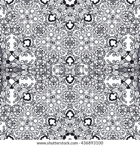 black white pattern, seamless,background, mosaic
