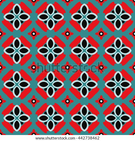 Abstract seamless pattern. Vector ornament can be used for the envelope, business card, pen, interior design, diary, Notebook, purse, a bag, dress, furniture, poster, bottle, lighter, dishes, cutlery.