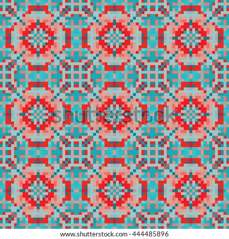 Abstract seamless pattern. Cloth design, wallpaper.