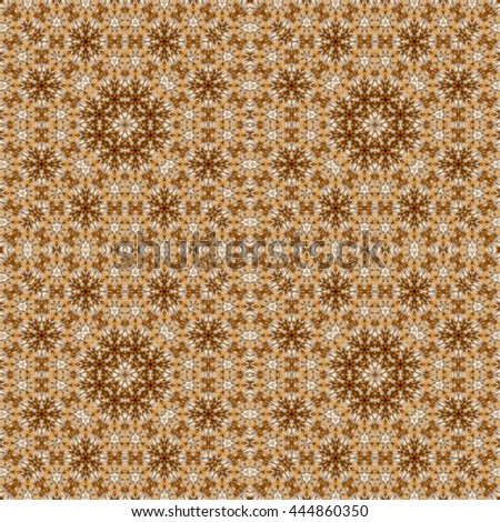 Pattern geometric of oriental carpet with imitation of fur, abstract background. Digital illustration art work.