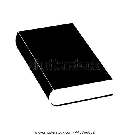 Education and books in black and white colors, vector illustration graphic.