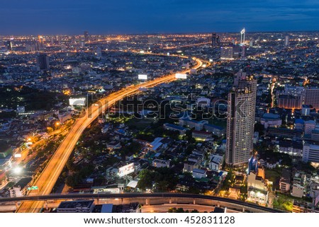 Bangkok cityscape 