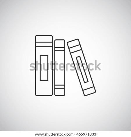  Book icon vector .