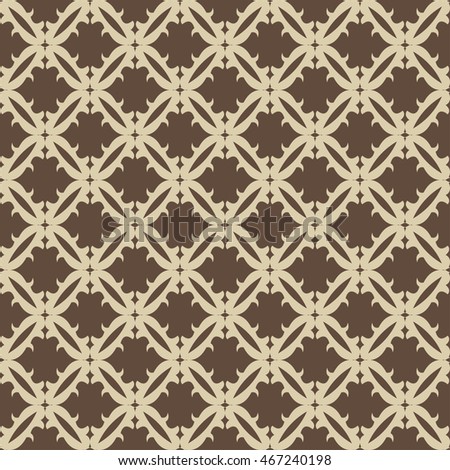The pattern with decorative ornament in vintage style
