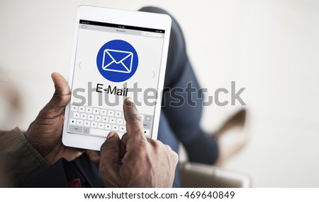 E-Mail Global Communications Networking Connection Technology Concept