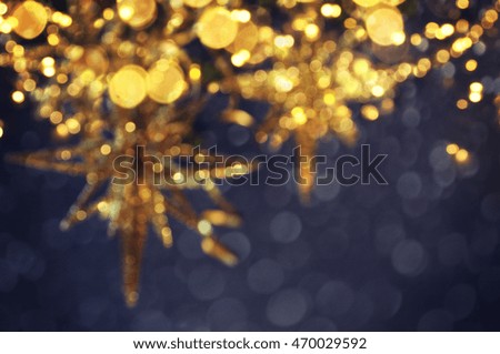 Blurred Christmas background 