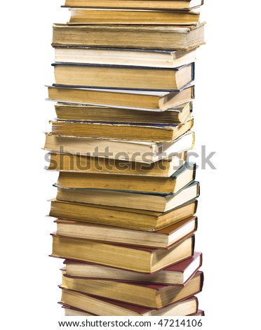  Pile of old books