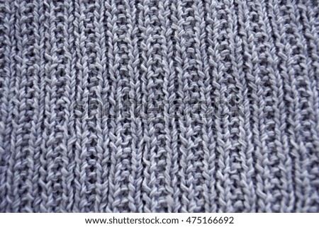 Clothes texture of yarn
