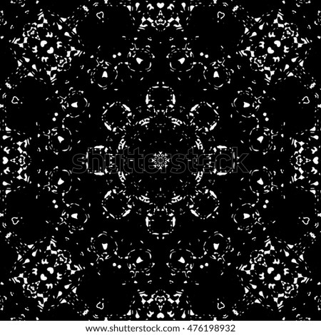 Abstract kaleidoscopic seamless pattern.