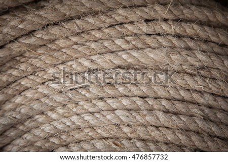 queens rope, rope with beautiful texture