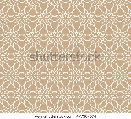Seamless geometric line pattern. Contemporary graphic design. Endless hexagon texture for wallpaper, pattern fills, web page background. Tribal ethnic arabic indian ornament. Vector repeating pattern
