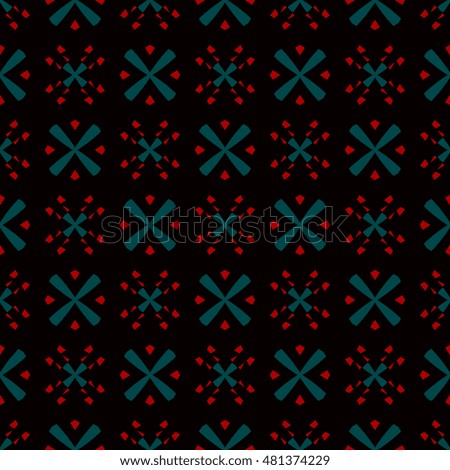 Geometric pattern abstract design for background, wallpaper, wrapping, fabric. Vector illustration.