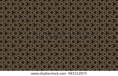 Abstract art classic luxury and elegant style pattern background in popular modern design trend 2016 for print on card paper fabric poster carpet and book cover, Raster type in colorful tone