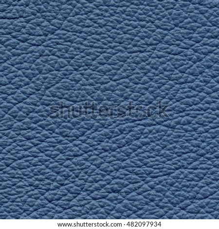 blue leather texture closeup. Useful  as background for Your design-works