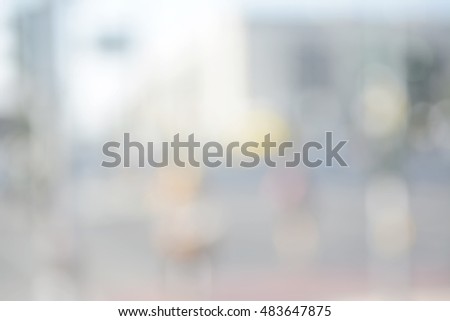 blurred background, cityscape
