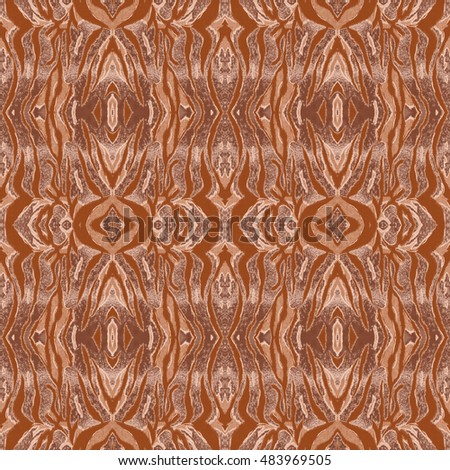 Ethnic seamless pattern. Tribal art boho print, abstract vintage ornament. Background texture, decoration. Beige tie dye batik fabric for background and texture.