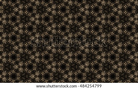 Abstract art classic luxury and elegant style pattern background in popular modern design trend 2016 for print on card paper fabric poster carpet and book cover, Raster type in colorful tone