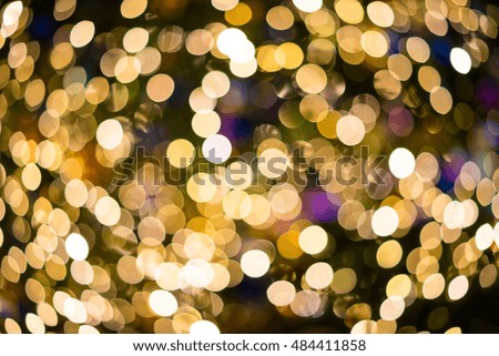 Background Christmas tree lights