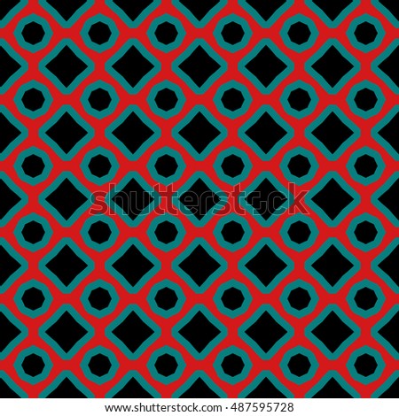 The geometric texture. Boho-chic fashion. Abstract geometric ornaments. Vector illustration. Pattern for textile, print or web design.