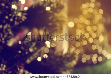 Christmas light night,abstract circular bokeh background