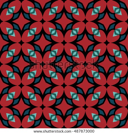 Abstract geometric pattern. Print, cloth design, wallpaper. Vector illustration.