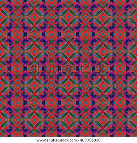 Abstract geometric seamless pattern handmade ethnic and tribal motifs. Bohemian ethnic tile printing.