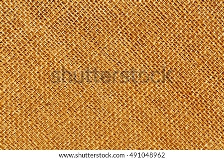 Orange sack cloth texture. Abstract background and texture for design.