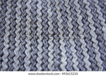 Texture of yarn 