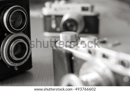 Film vintage cameras