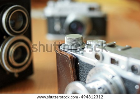 Film vintage cameras