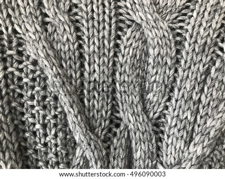 Knitwear texture